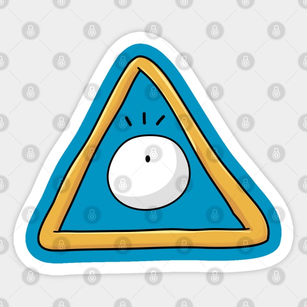 Eye of Providence - Illuminati Sticker by Scofano